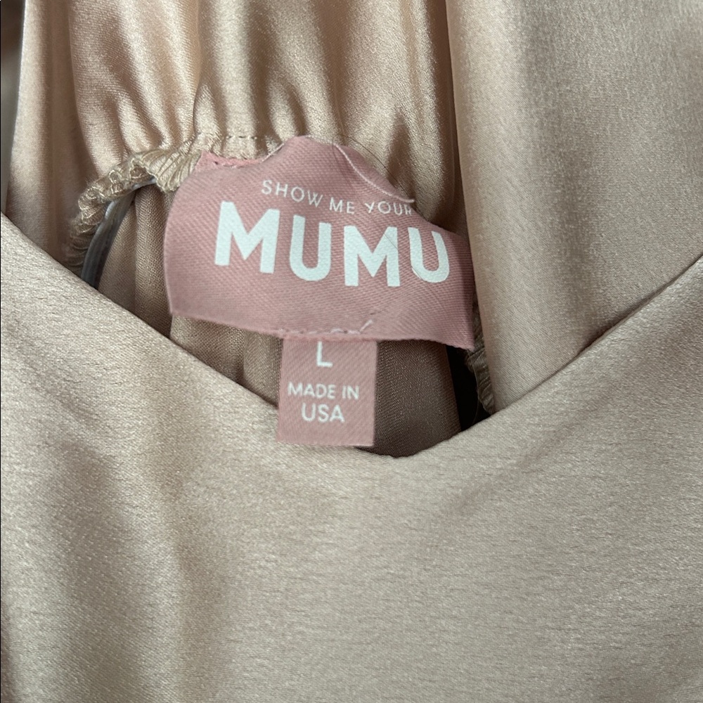 Show Me Your MuMu Faith Maxi Dress in Champagneā - Picture 3 of 6